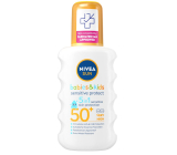 Nivea Sun Babies & Kids OF50+ sprej na opalování pro děti 200 ml