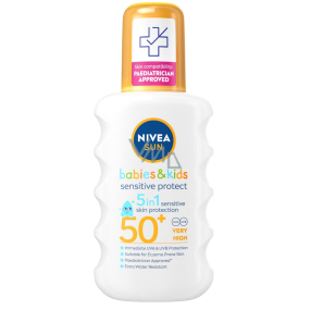 Nivea Sun Babies & Kids OF50+ sprej na opalování pro děti 200 ml