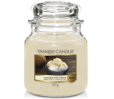 Yankee Candle Coconut Rice Cream - Krém s kokosovou rýží vonná svíčka Classic střední sklo 411 g