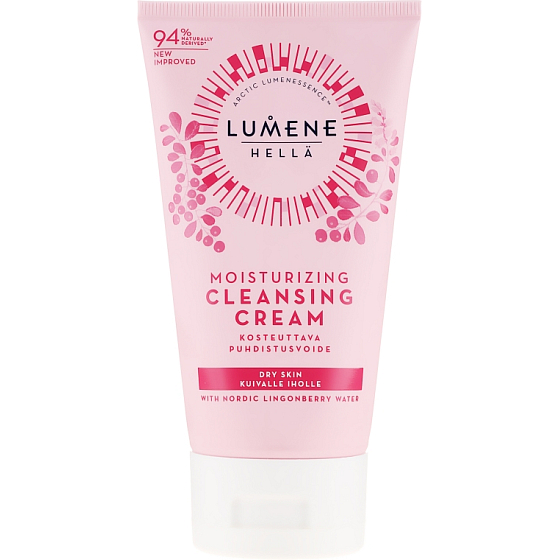 Lumene Hella Moisturizing Cleansing Cream čistící hydratační krémový gel pro normální i suchou pokožku 150 ml