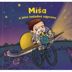 Albi Jmenná knížka Míša a jeho hvězdná výprava 15 x 15 cm 26 stran