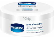 Vaseline Intensive Care Advanced Repair tělový krém pro suchou a ztvrdlou pokožku 250 ml