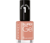 Rimmel London Super Gel lak na nehty 011 Arcade Apricot 12 ml