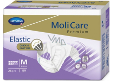MoliCare Premium Elastic M 80 - 120 cm 8 kapek zalepovací inkontinenční kalhotky pro střední až těžký stupeň inkontinence 26 kusů