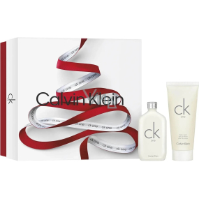 Calvin Klein CK One toaletní voda unisex 50 ml + sprchový gel 100 ml, dárková sada pro unisex
