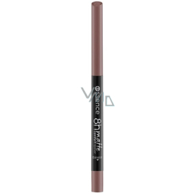 Essence 8H Matte Comfort tužka na rty 02 Silky Hazelnut 0,3 g