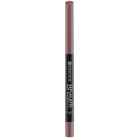 Essence 8H Matte Comfort tužka na rty 02 Silky Hazelnut 0,3 g