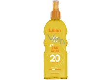 Lilien Sun Active Transparent SPF20 voděodolný sprej na opalování 200 ml