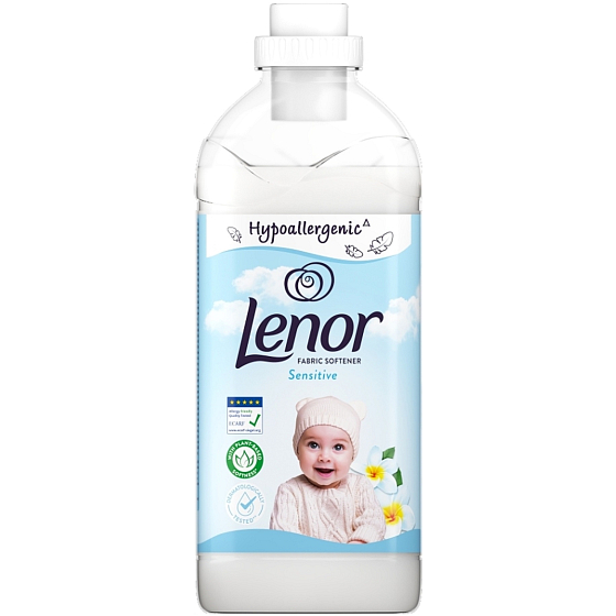 Lenor Sensitive hypoalergenní aviváž 64 dávek 1600 ml