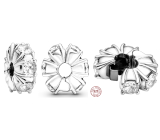 Charm Sterlingové stříbro 925 Světlo klipu stopper, klipový korálek na náramek, symbol