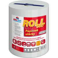 BALsoft Roll950 2vrstvé papírové utěrky, 182 m, 923 útržků, 1 role