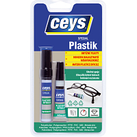 Ceys Special Plastik lepidlo na obtížné plasty, 3 g + 4 ml