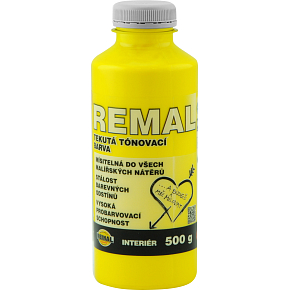 REMAL tónovací barva, 0600 žlutá, 500 g