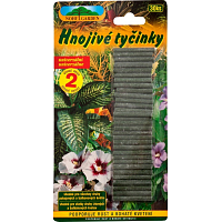 Nohel Garden univerzální hnojivé tyčinky na rostliny, balení 30 kusů tyčinek