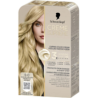 Schwarzkopf Creme Supreme barva na vlasy 9-0 přirozená velmi světlá blond 60 ml