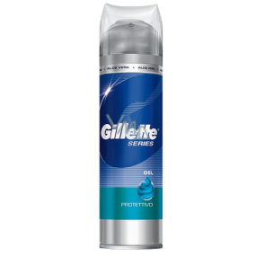Gillette Blue Protection gel na holení pro muže 200 ml
