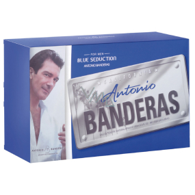 Antonio Banderas Blue Seduction Men toaletní voda 100 ml + toaletní taška, dárková sada