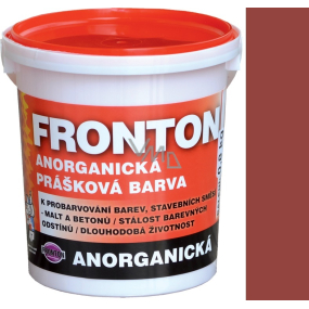 Fronton Anorganická prášková barva Kaštanová venkovní a vnitřní použití 800 g