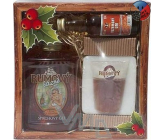 Bohemia Gifts Rumová kosmetika sprchový gel 300 ml + mýdlo 70 g + rum 0,04 l, kosmetická sada