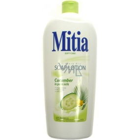 Mitia Cucumber in Palm milk krémové tekuté mýdlo náhradní náplň 1 l