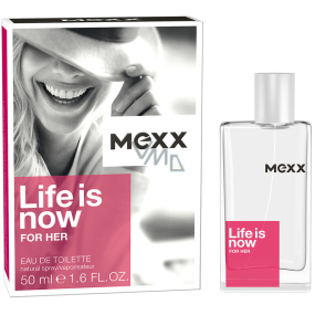 Mexx Life Is Now for Her toaletní voda 50 ml