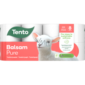 Tento Balsam Pure parfémovaný toaletní papír 3vrstvý 8 rolí