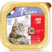 Plaisir Cat Hovězí vanička 100 g