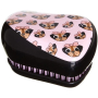 Tangle Teezer Compact Profesionální kompaktní kartáč na vlasy, Pug Love - černo-růžový s pejsky