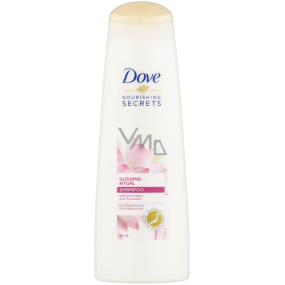 Dove Nourishing Secrets Rozzařující Rituál Lotosový květ a rýžová voda šampon na vlasy 250 ml
