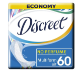 Discreet Air Multiform prodyšné slipové intimní vložky pro každodenní použití 60 kusů