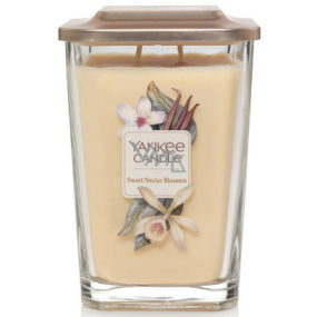 Yankee Candle Sweet Nectar Blossom - Sladký květinový nektar sojová vonná svíčka Elevation velká sklo 2 knoty 552 g