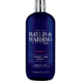 Baylis & Harding Men Limetka a Máta pěna do koupele pro muže 500 ml