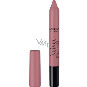 Bourjois Velvet the Pencil rtěnka 04 Pale Pink