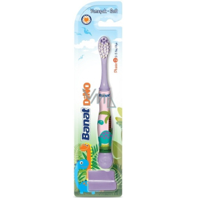 Banat Dino Soft měkký zubní kartáček pro děti 2-5 let