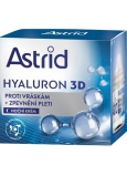 Astrid Hyaluron 3D proti vráskám + zpevnění pleti noční krém 50 ml