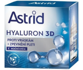 Astrid Hyaluron 3D proti vráskám + zpevnění pleti noční krém 50 ml