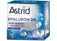 Astrid Hyaluron 3D proti vráskám + zpevnění pleti noční krém 50 ml