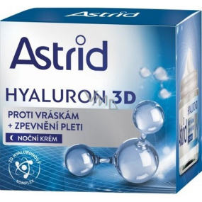 Astrid Hyaluron 3D proti vráskám + zpevnění pleti noční krém 50 ml