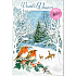 Ditipo Hrací přání do obálky Veselé Vánoce Fere Angeli Marcely Mikové Veselé vánoční hody 224 x 157 mm