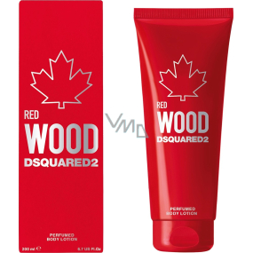 Dsquared2 Red Wood tělové mléko pro ženy 200 ml