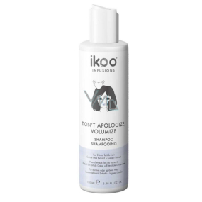 Ikoo Don´t Apologize volumize šampon pro jemné vlasy a roztřepené konečky vlasů, pro zvětšení objemu vlasů 100 ml