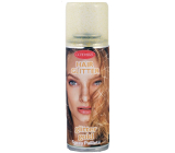 Goodmark Hair Glitter Gold lak na vlasy Zlatý sprej 125 ml