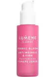 Lumene Lumo Nordic Bloom Anti-wrinkle & Firm Moisturizing V-Shape Serum zpevňující a hydratační sérum proti vráskám 30 ml