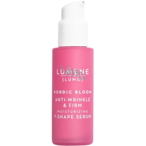 Lumene Lumo Nordic Bloom Anti-wrinkle & Firm Moisturizing V-Shape Serum zpevňující a hydratační sérum proti vráskám 30 ml