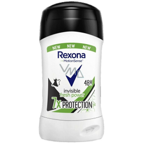 Rexona Motionsense Invisible Fresh Power tuhý antiperspirant stick s 48hodinovým účinkem pro ženy 50 ml