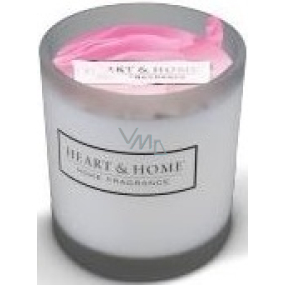 Heart & Home S láskou Sojová vonná votivní svíčka ve skle doba hoření až 15 hodin 5,8 x 5 cm