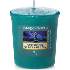 Yankee Candle Winter Night Stars - Hvězdy zimní noci vonná svíčka votivní 49 g