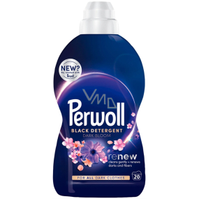 Perwoll Renew Black Detergent Dark Bloom prací gel na černé a tmavé oblečení 20 dávek 1 l