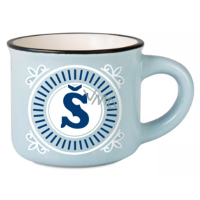 Albi Espresso hrneček - Písmeno Š 45 ml