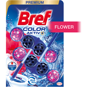 Bref WC blok Color Aktiv Flower, 2× 50 g Bref WC blok Color Aktiv Flower, 2× 50 g